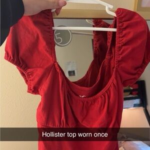 Hollister Women's Scarlet Blouse
